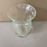 Biot bubble glass vase