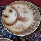 Assiette poisson Digoin