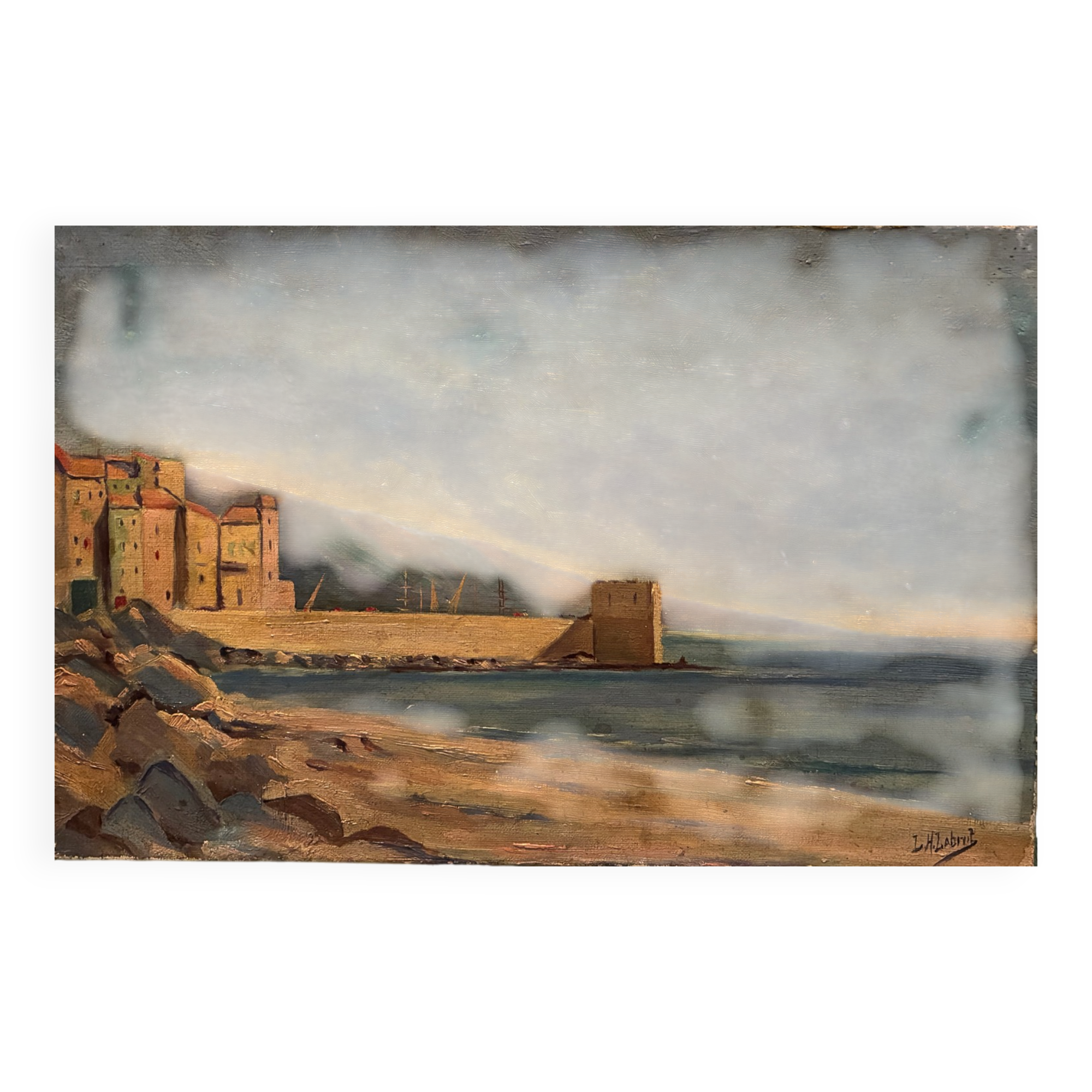 View of Collioure, 1955