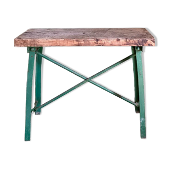 Établi console ancienne