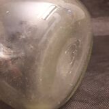 Bottle bubbling glass artisan Biot vintage 1970