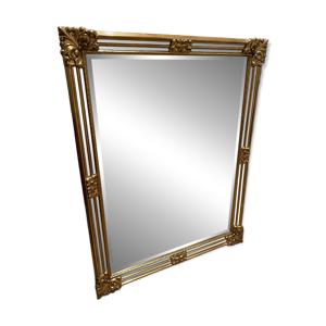 Superbe miroir dore 