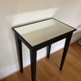 Mirrored side table
