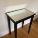 Table d’appoint plateau miroir
