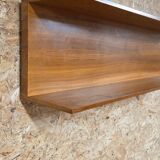 1970 teak shelf by Wilhelm Renz