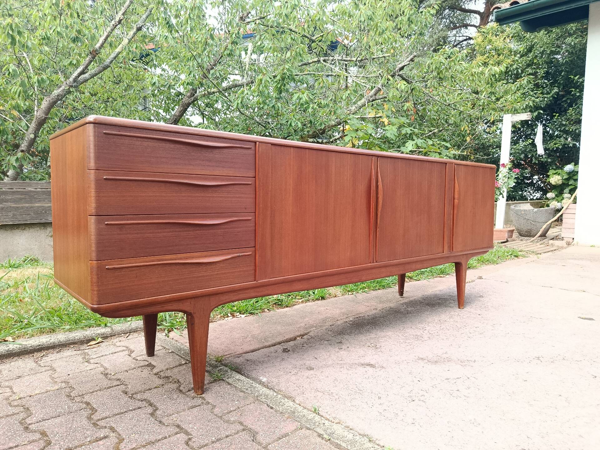 Scandinavian teak sideboard