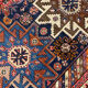 Antique Caucasian Star Kazak Rug- 190x355cm