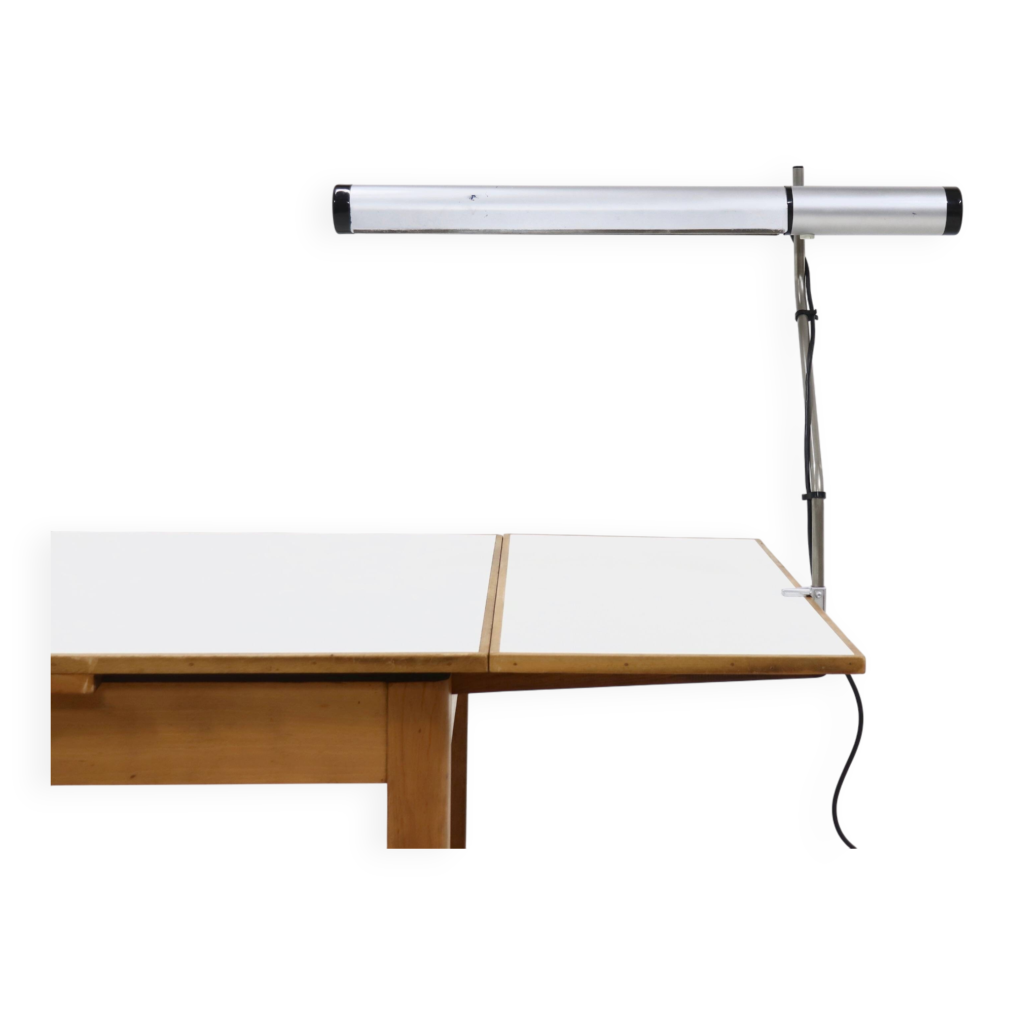 Architect Fluorescent Tube Desk Lamp 1970s