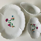 Set of 59 pieces Limoges porcelain