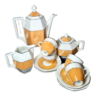 Service art deco 1920 fine porcelain japan style
