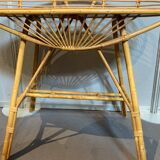 Rattan dressing table
