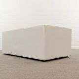 Throw Away Sofa by Willie Landels for Zanotta 1965 in white vinyl