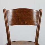 1930s Pair of Restore Beech Chairs by Thonet - Mundus, Czechoslovakia