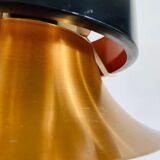 Danish copper hanging lamp, 1960s
