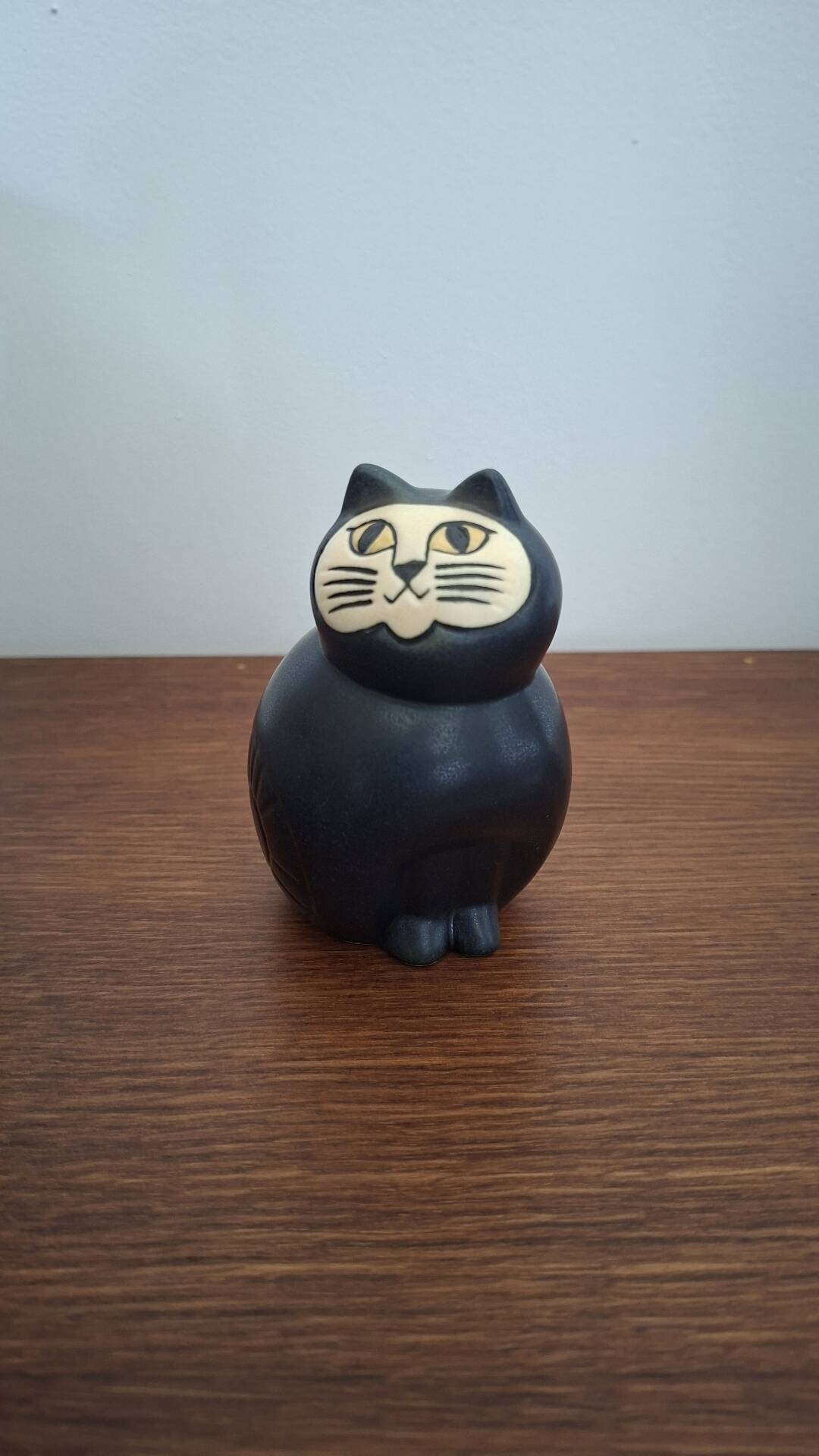 Ceramic Cat MIA Black Lisa Larson Atelier Gustavsberg (2)