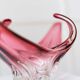 Large Murano bowl Flavio Poli - Pink Sommerso - Mid-Century - 1970s