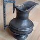 Antique small carved pitcher, rare model