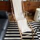 Transat de plage chilienne en bois et coton
