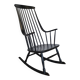 Black Lena Larsson for Nesto rocking chair 1960s
