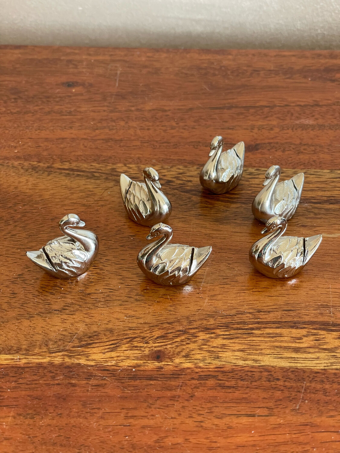 6 swan name holders