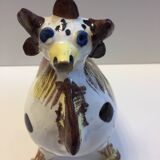 Small Jug Pitcher Pot Botijo Olive Oil Glazed Ceramic Spain