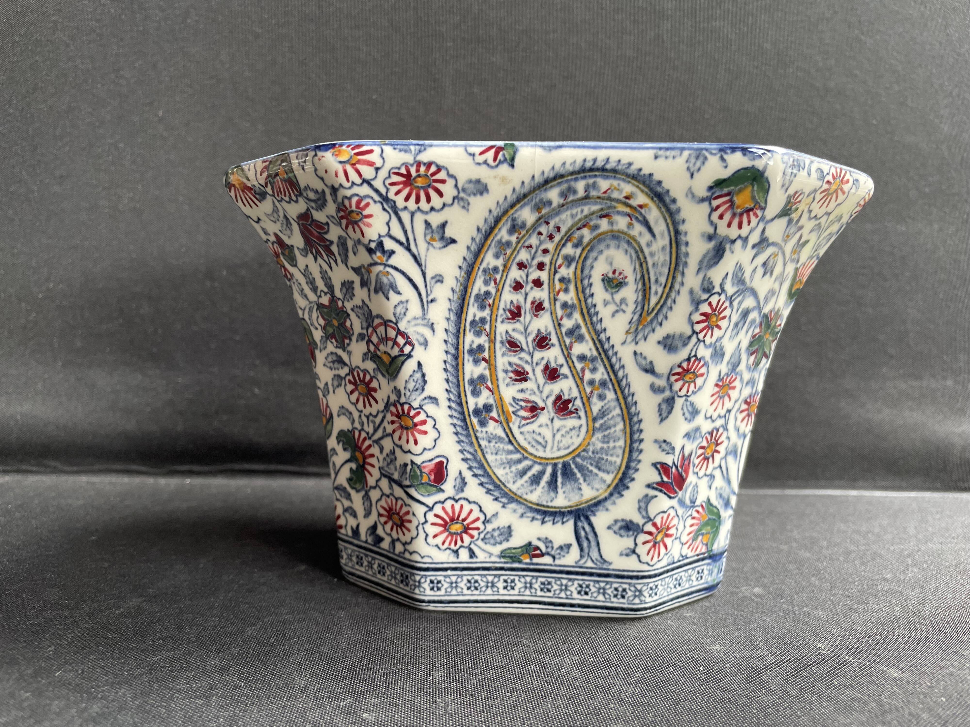 Gien earthenware flower picks