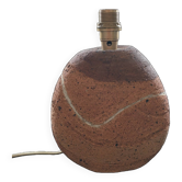 70´s lamp base in two-tone sandstone