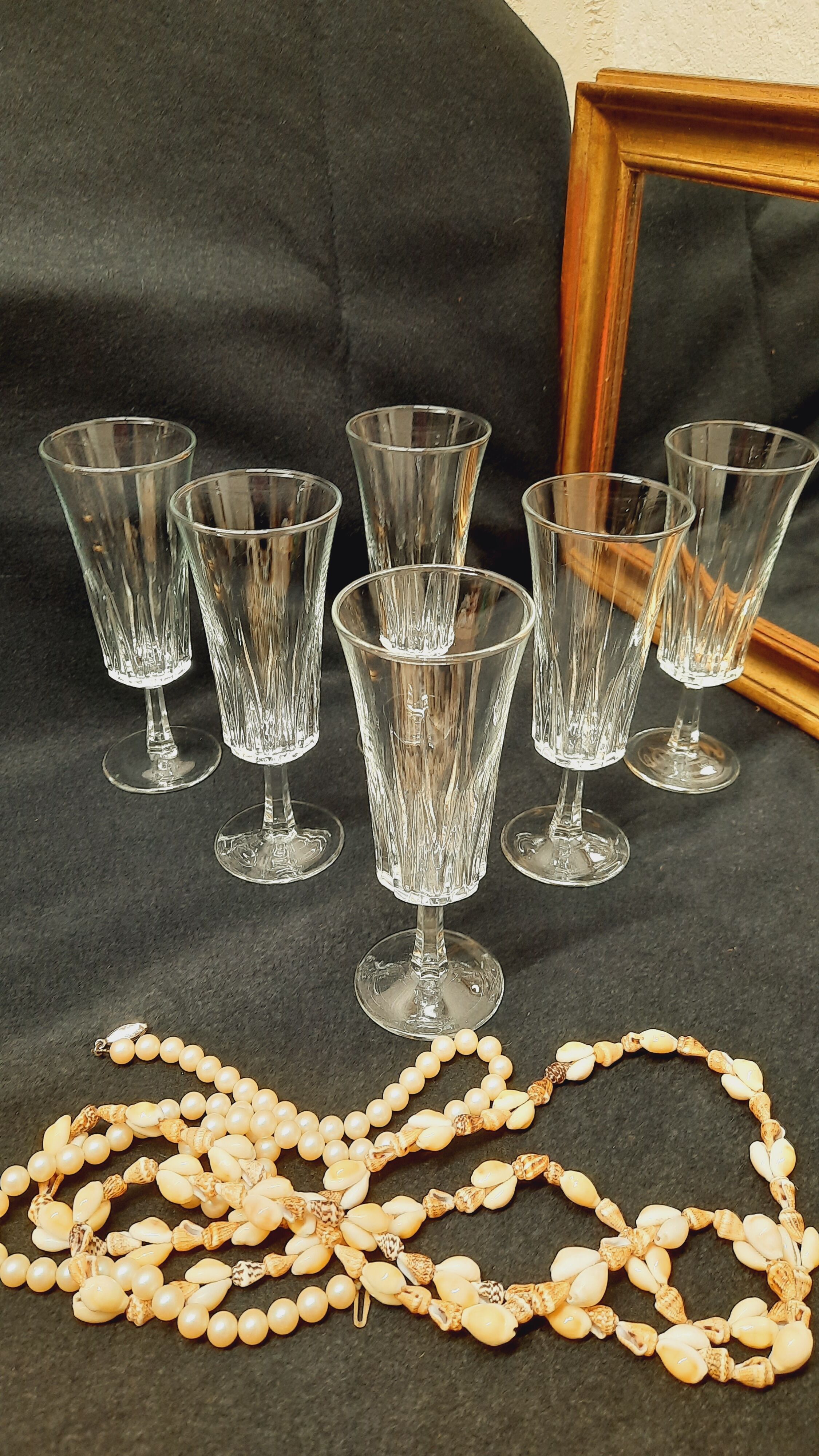 Set 6 champagne flutes