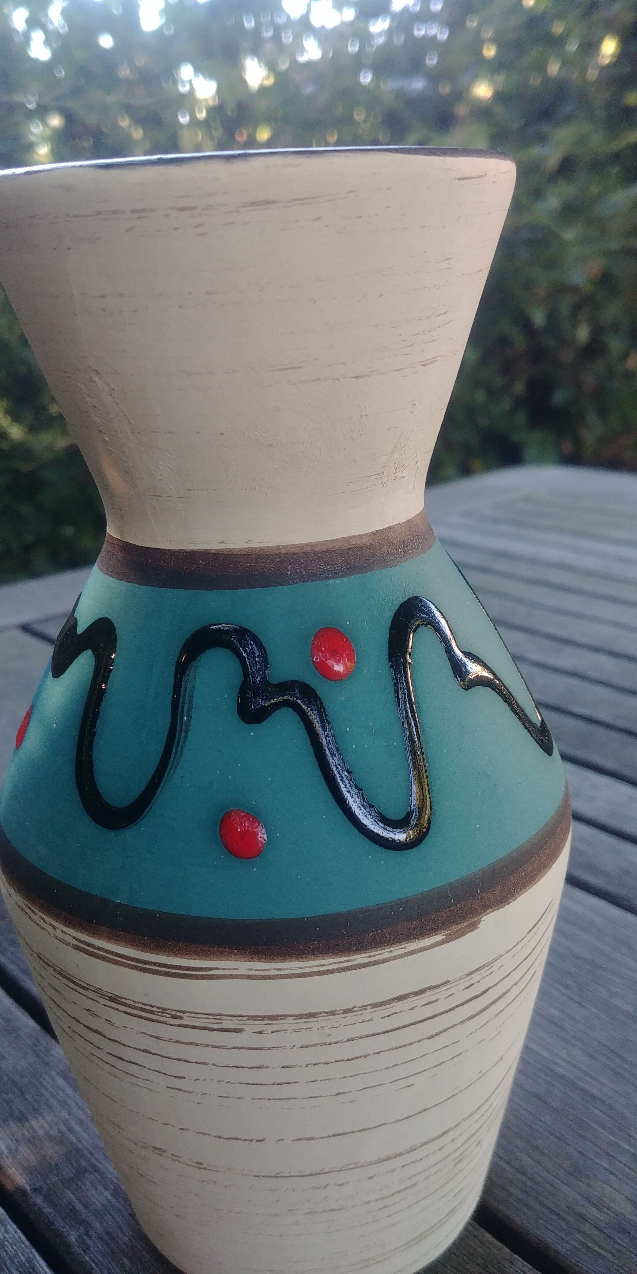 Vase scheurich vintage 60s west german