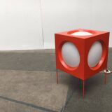 Cube Floor Lamp T-267 Swiss Space Age by Carl Moor for BAG Turgi, 1960s