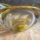 Vintage Murano glass fruit bowl from the 60s