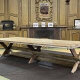 Workshop table in fir - carpenter's work from the 1970s-80s