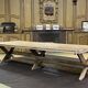 Workshop table in fir - carpenter's work from the 1970s-80s
