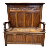 Antique walnut safe - Early 20th century