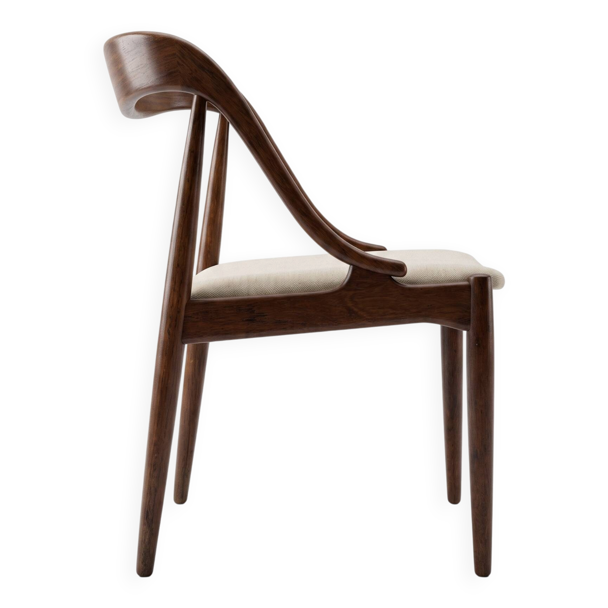 Set of 4 vintage Scandinavian chairs by Johannes Andersen - 1960