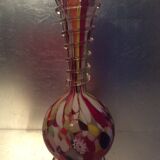 Murano's small vintage glass vase