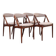 Mid-Century Teak Chairs Model 31 by Kai Kristiansen for Schou Andersen