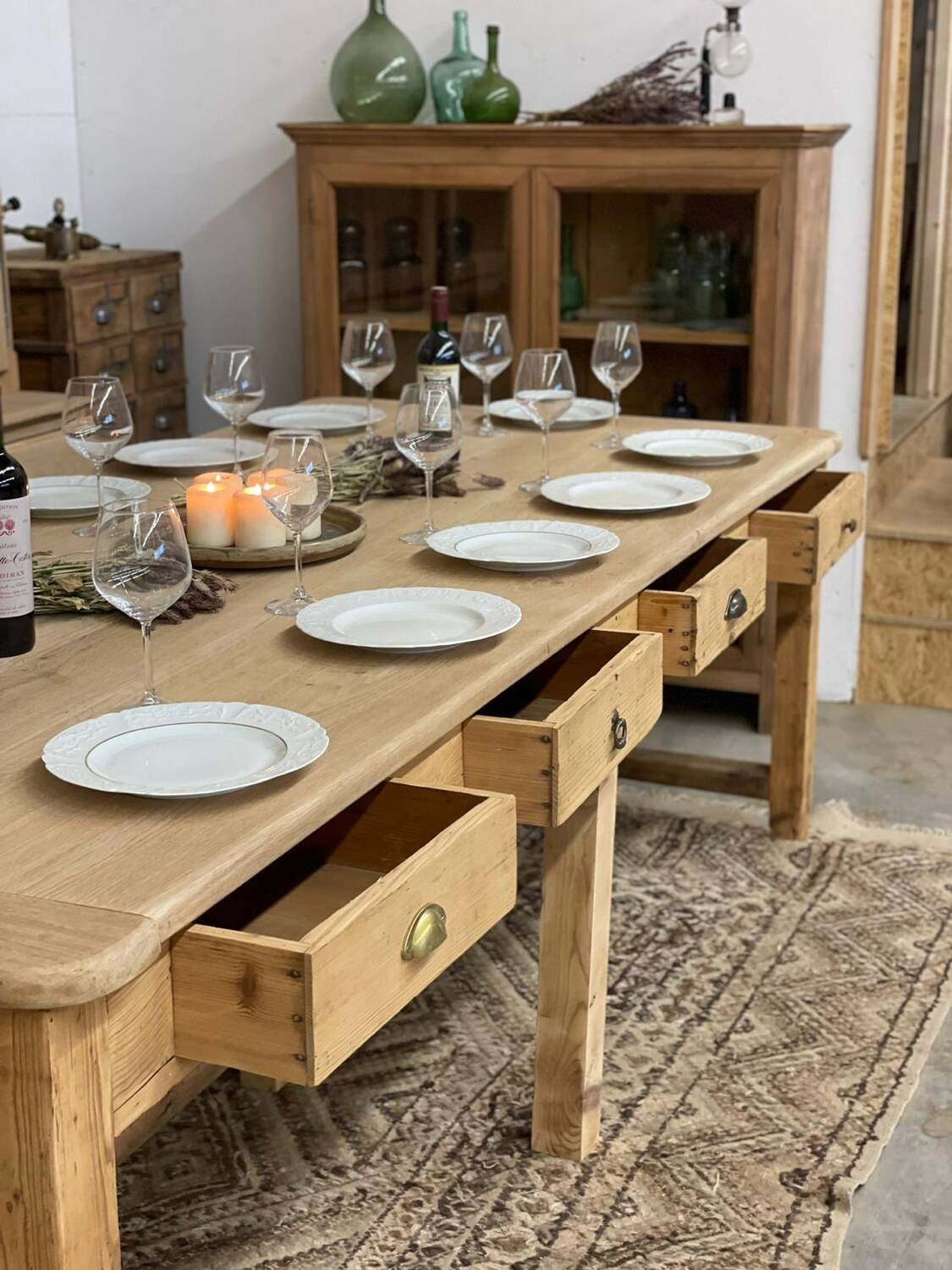 Very large farmhouse table