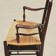 Old Provençal straw chair
