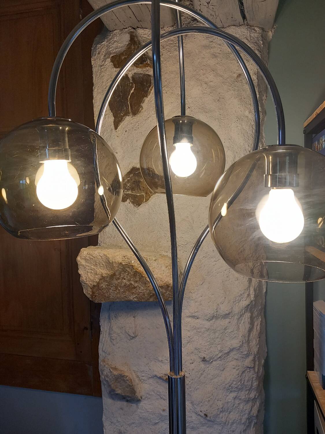 Lampadaire vintage années 60/70