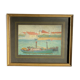 Tableau ancien, Marine, années 40