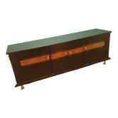 buffet with 4 doors fully restored, keeping its vintage style