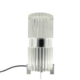 Glass table lamp, Fidenza Vetraria Italy 1970s