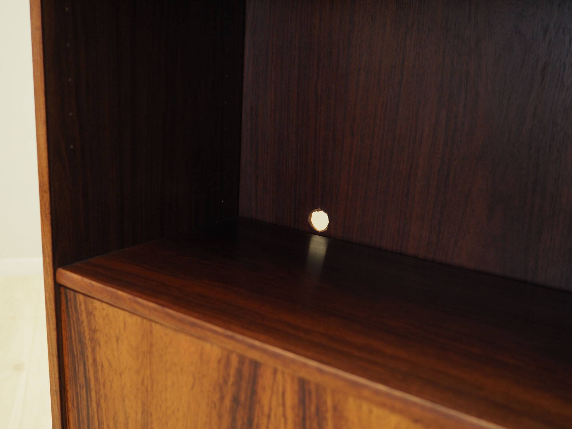 Rosewood bookcase, Danish design, 1970s, production: Denmark