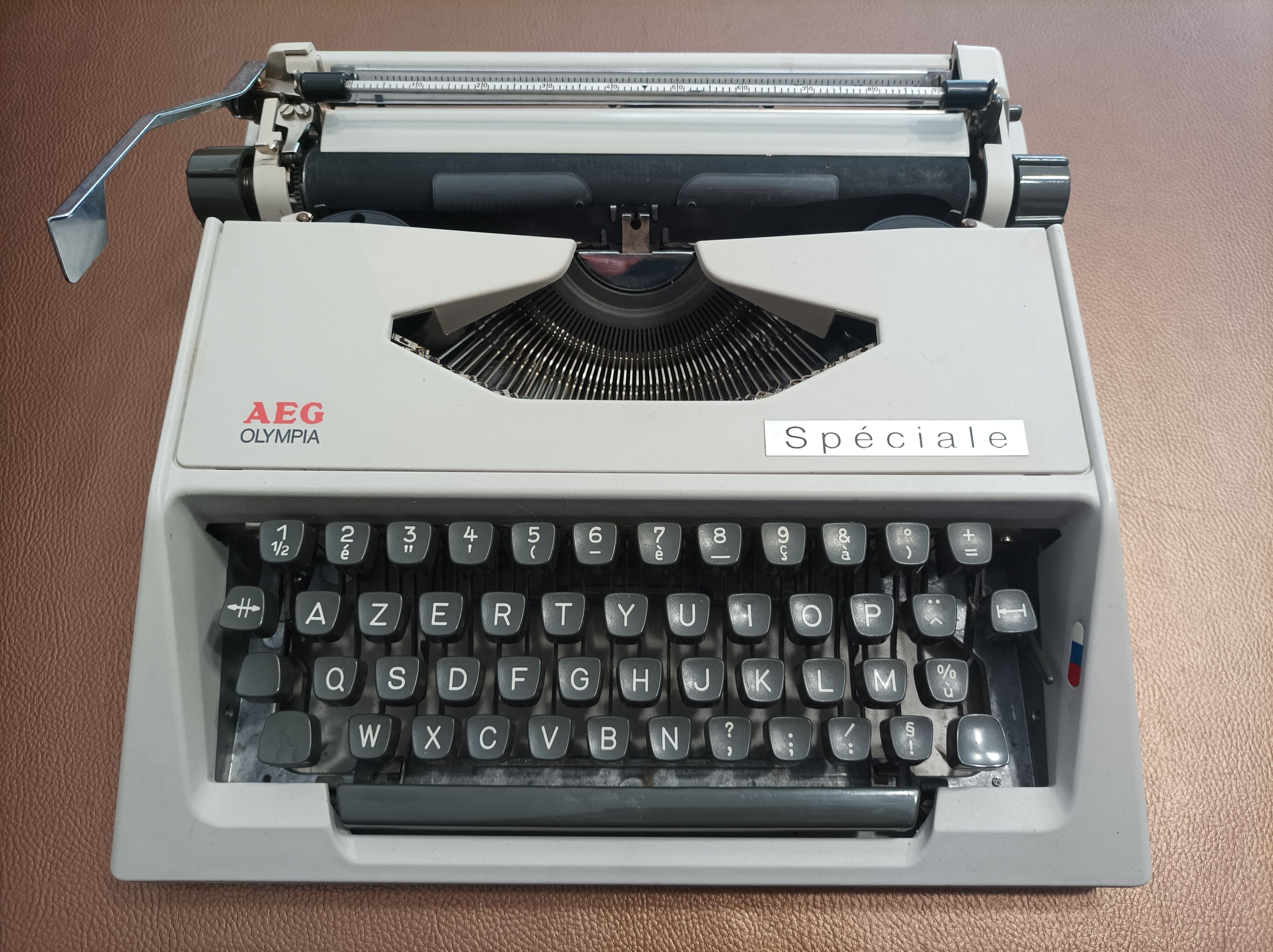AEG Olympia typewriter