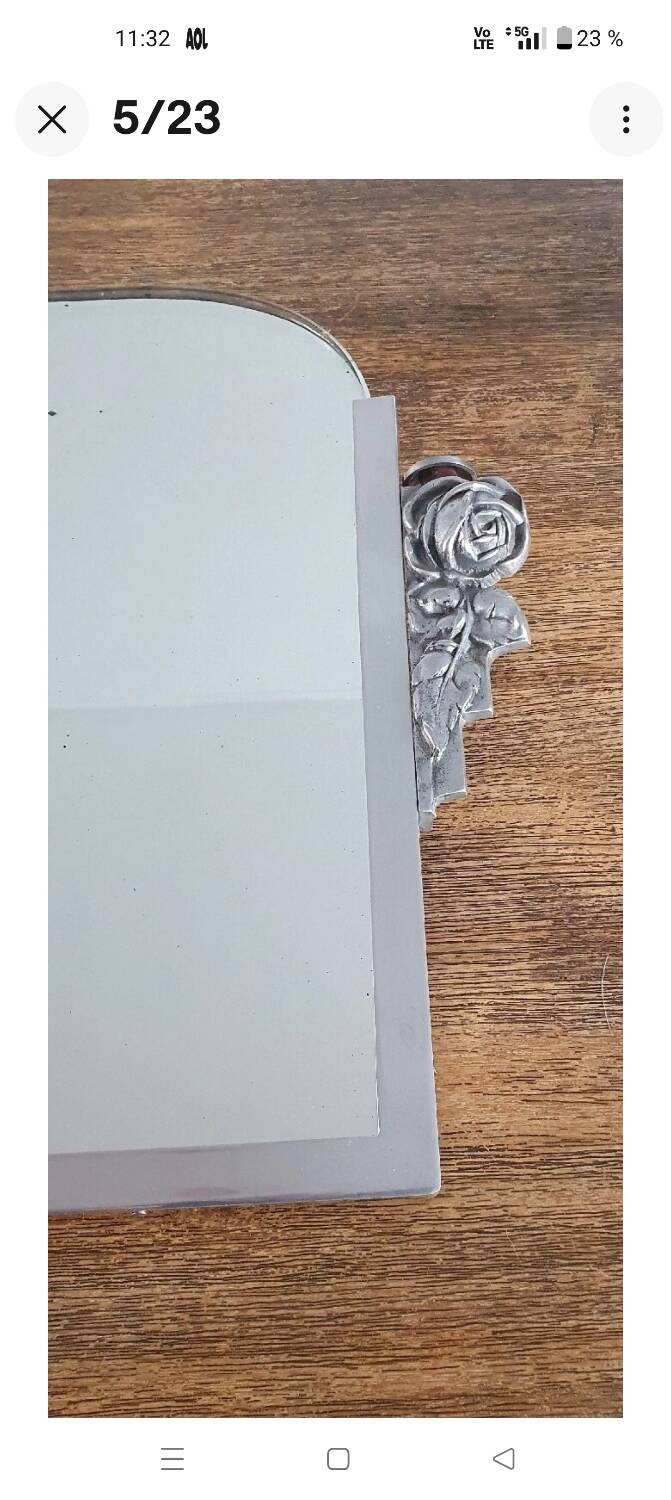 Art Deco wall mirror