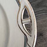 Vintage Art Deco handled dish