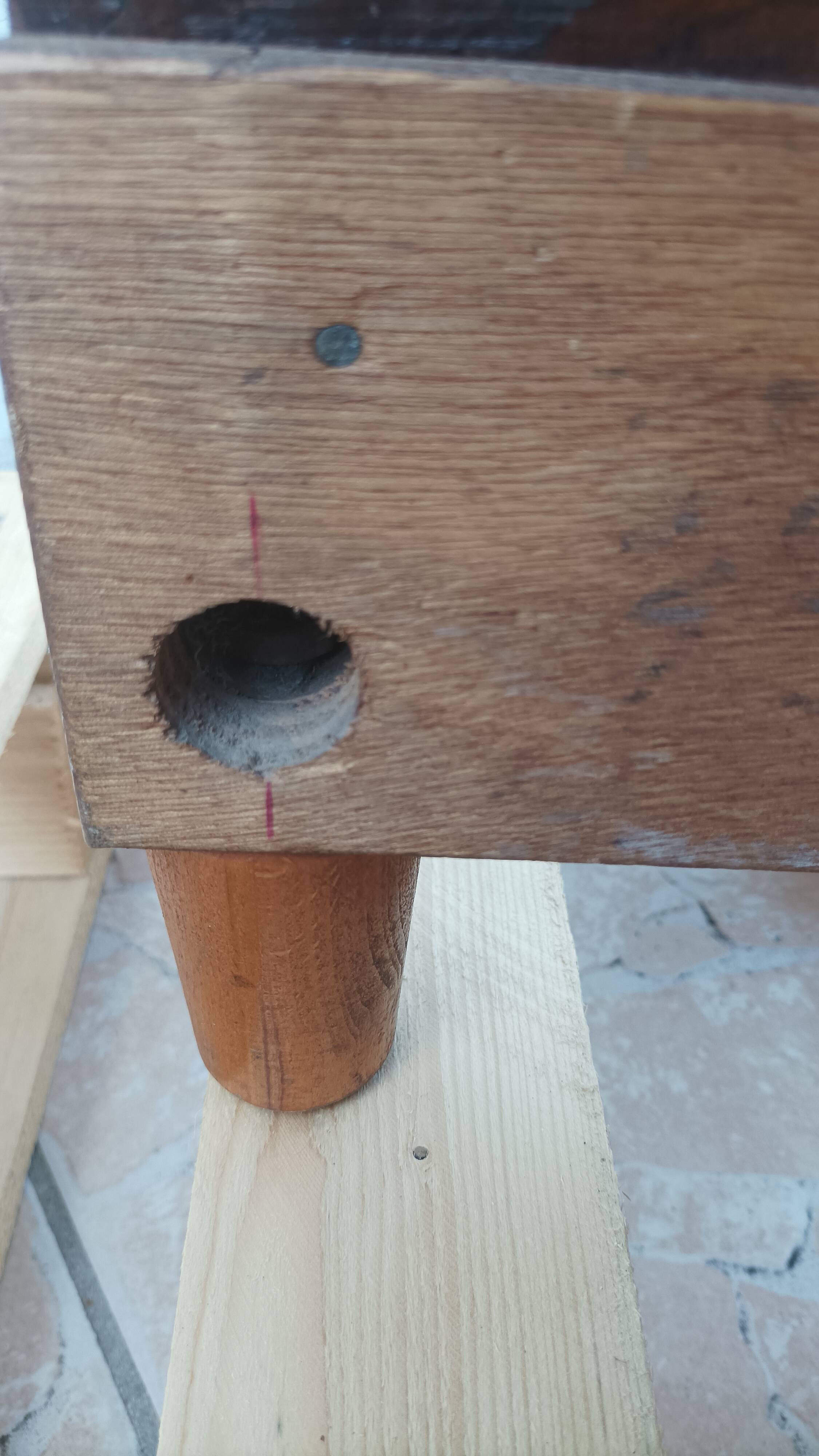 19th century walnut writing desk