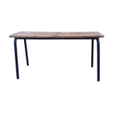 Vintage school bench