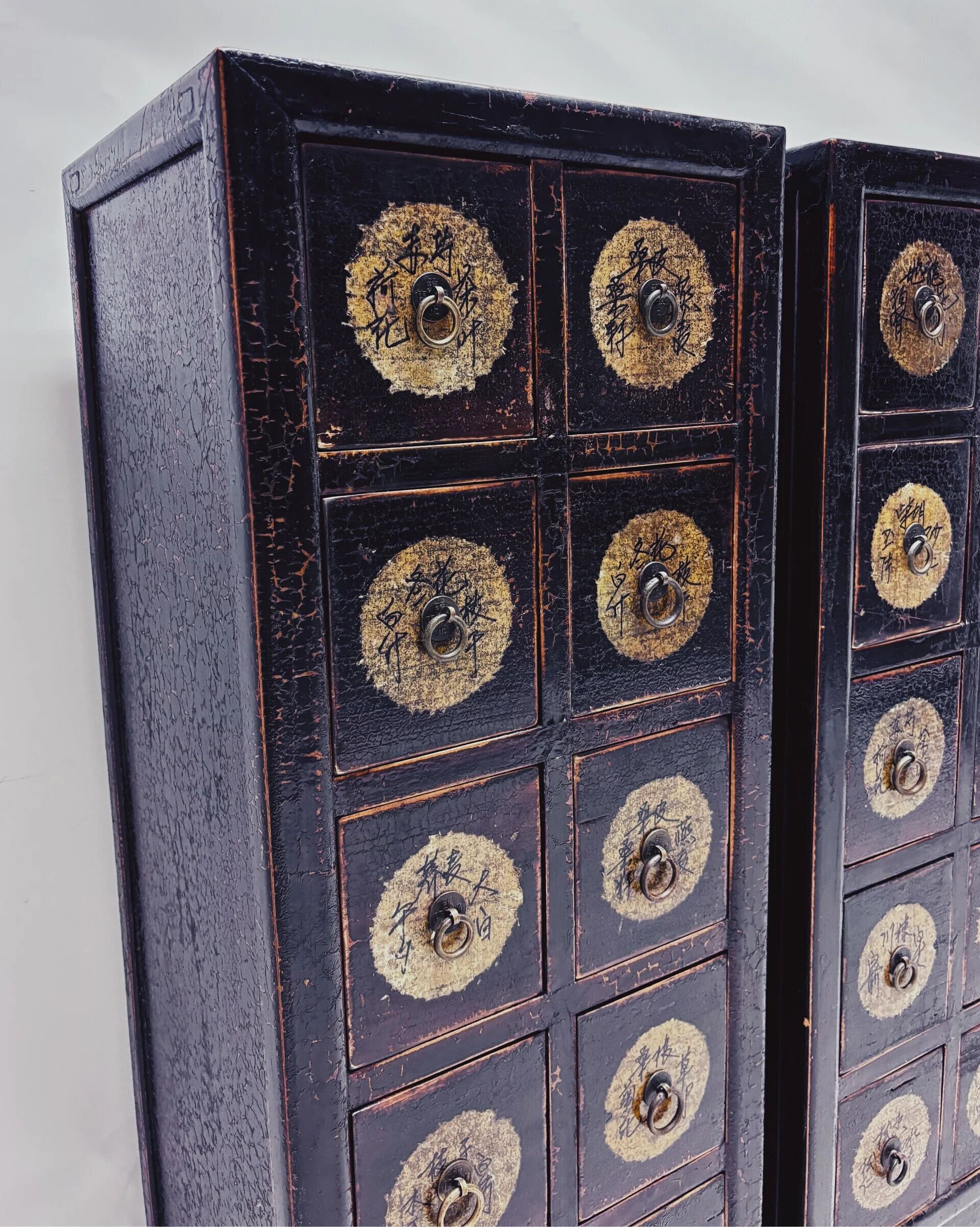 Antique Chinese apothecary cabinet